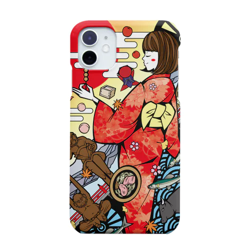 飛騨高山 巡流四季 Smartphone Case