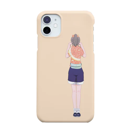 ピンクグレープフルーツガール Smartphone Case