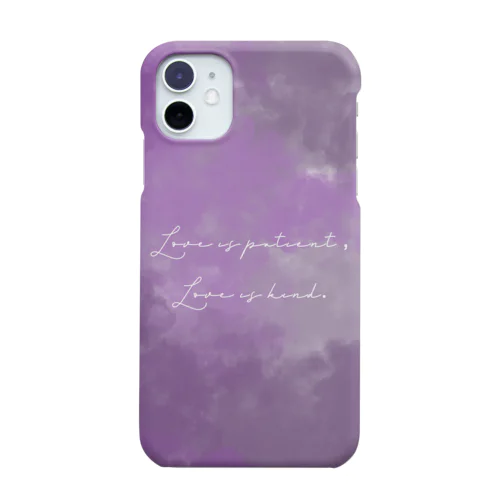 purple love Smartphone Case