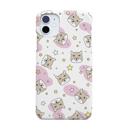 チベットスナギツネ　うじゃうじゃ(ピンク) Smartphone Case