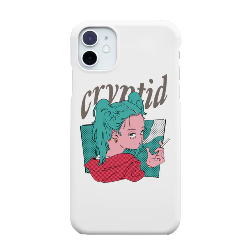 cryptid smoke girl Smartphone Case