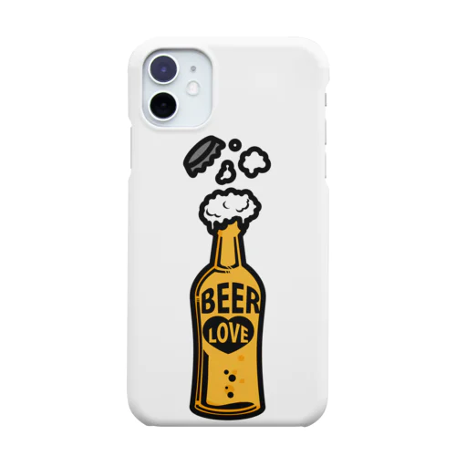 ILOVEBEER-ビール瓶-お酒好きに Smartphone Case