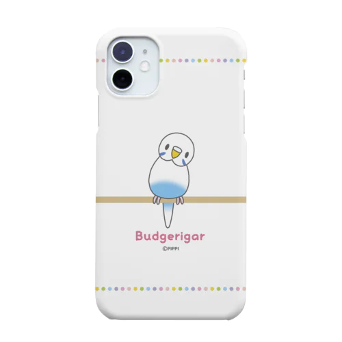 白ハルクイン女の子＊セキセイインコ＊ Smartphone Case