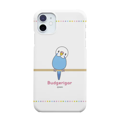 ブルー女の子＊セキセイインコ＊ Smartphone Case