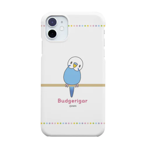 ブルー男の子＊セキセイインコ＊ Smartphone Case