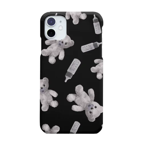 ばぶTeddy monochrome Smartphone Case