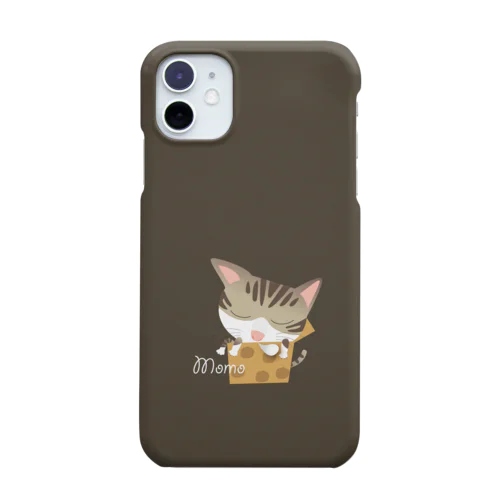 スマホケース　ネコ（キジ猫のお昼寝） Smartphone Case