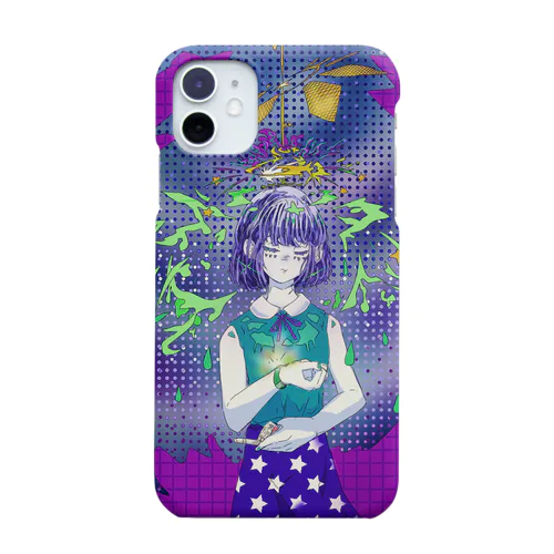 時間を確認する子 Smartphone Case