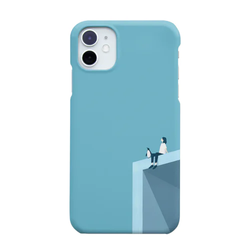 Penguin-Blue A Smartphone Case