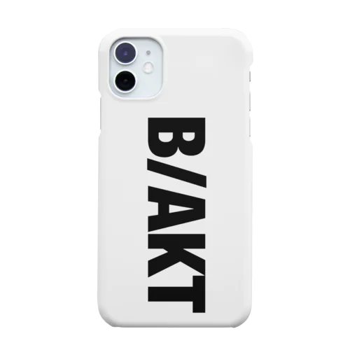 B/AKT　黒文字ロゴ Smartphone Case