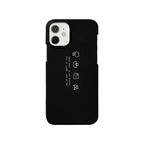 くまの洗濯表示 Smartphone Case