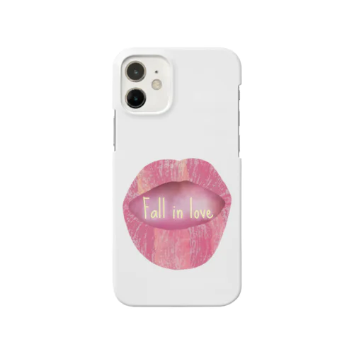 Lips💋 foll in love スマホケース