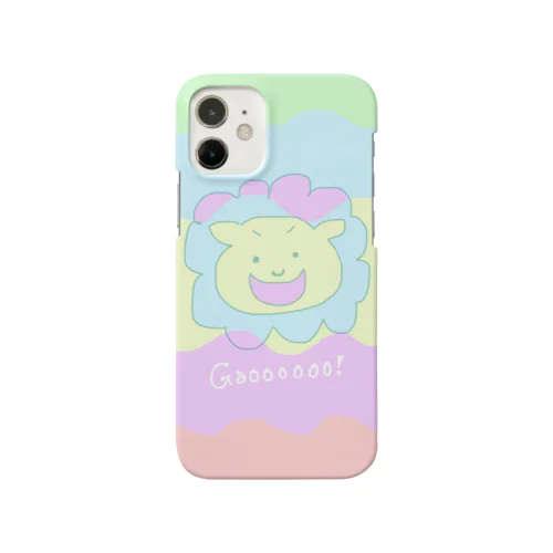 パステルカラー　ライオン Smartphone Case