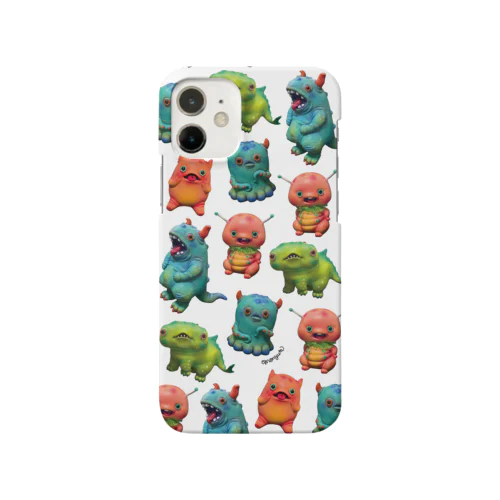 monyura monster(総柄) Smartphone Case