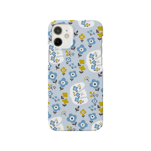 ブルーの鳥さんケース Smartphone Case