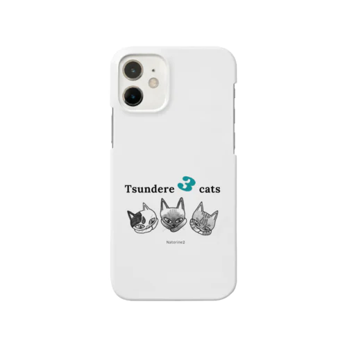 Tsundere 3cats Smartphone Case