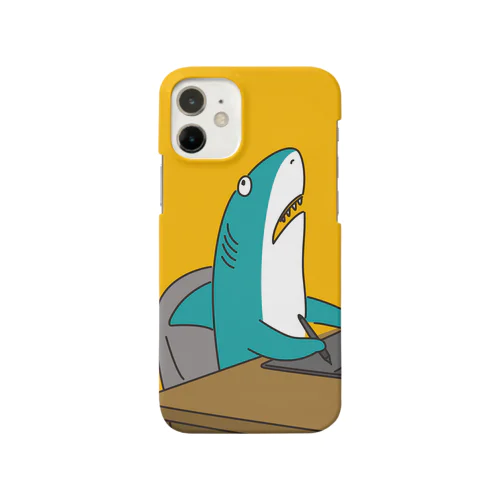 限界がきているサメ Smartphone Case