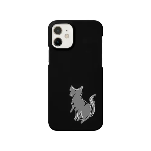 シンプル猫スマホケース Smartphone Case