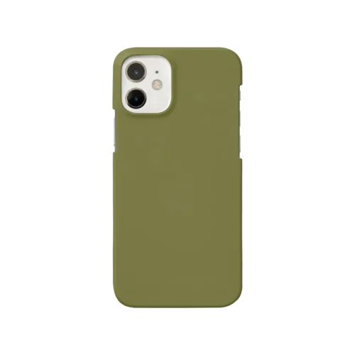 colours オリーブ グリーン Smartphone Case