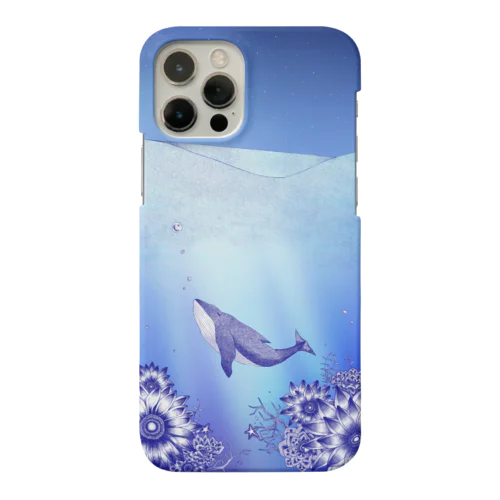 花と鯨 Smartphone Case