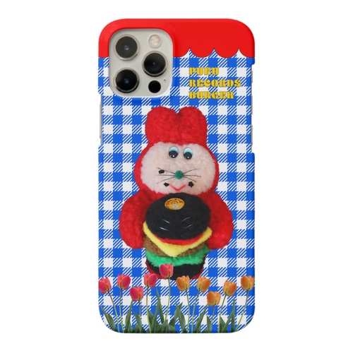 プクバニーレコーズバーガー Smartphone Case
