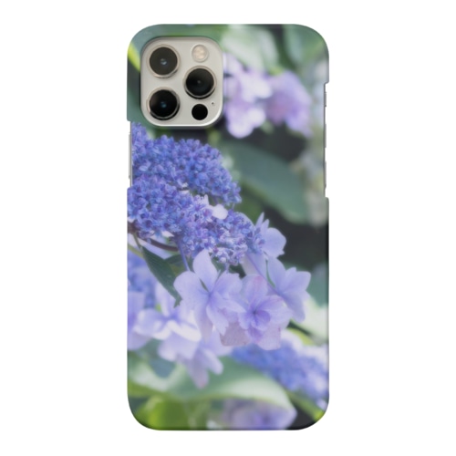 花フォト（アジサイ/紫） Smartphone Case