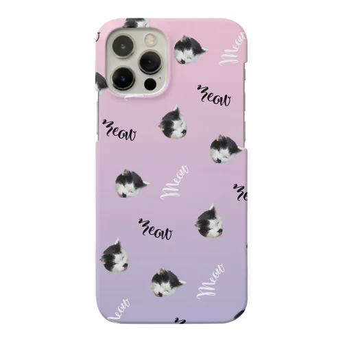 meow ～白黒猫～ Smartphone Case