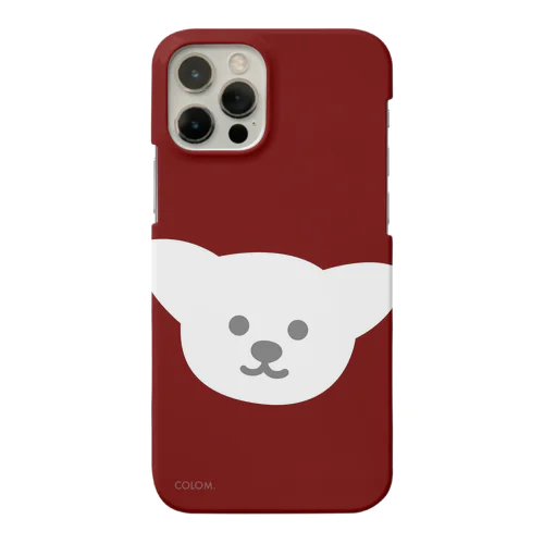 チワワ.iPhoneケース.レッド.【COLOM.コロ。】 Smartphone Case