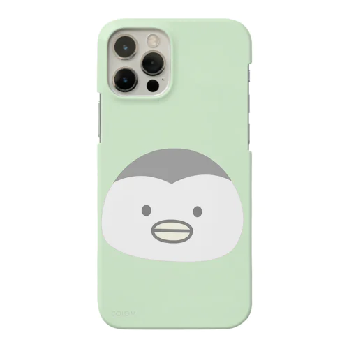 ぺんぎん.iPhoneケース.【COLOM.コロ。】ライトグリーン Smartphone Case