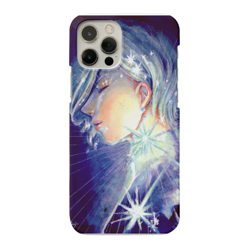 Twinkle lady パープル Smartphone Case