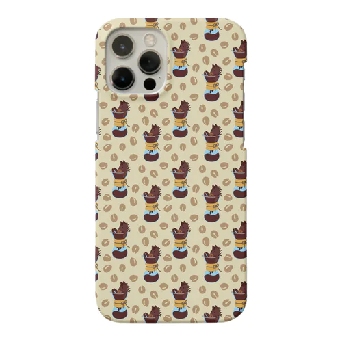 コーヒーブラック（クリーム） Smartphone Case