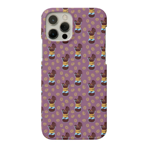 コーヒーブラック（小豆） Smartphone Case