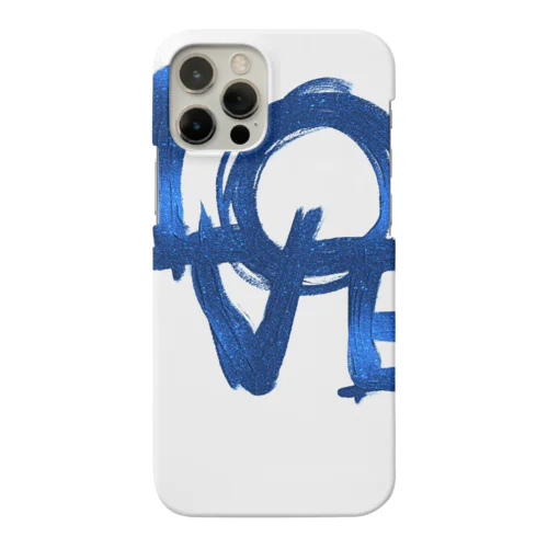 L🔵VE and BLUE Smartphone Case