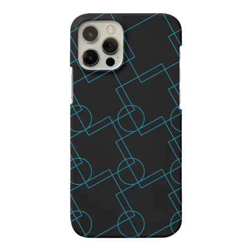 RectCircleRotationBlack Smartphone Case