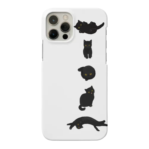 黒にゃん。 Smartphone Case