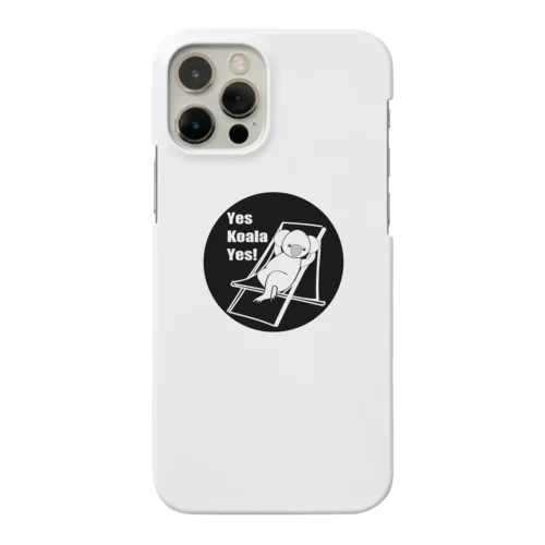 Yes Koala yes Black Smartphone Case