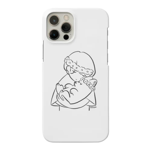 花冠と犬とハグ Smartphone Case