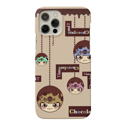 Chocolate Time🍫カフェ・オ・レと一緒に♪(iPhone用) Smartphone Case