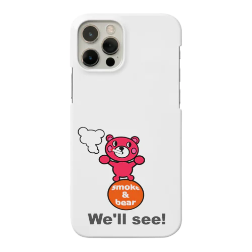 玉のりモクモックマ ピンク Smartphone Case