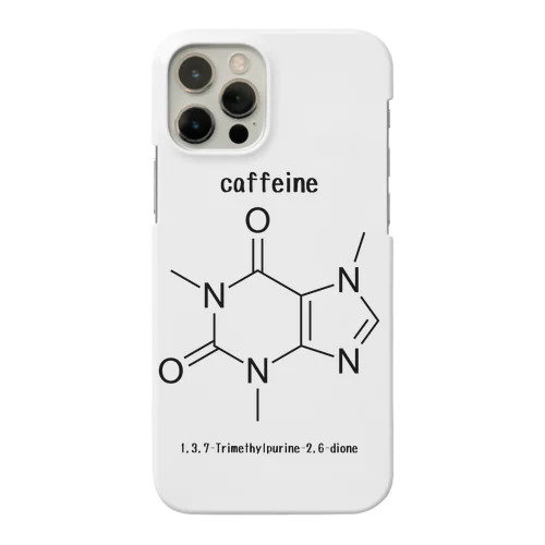 【化学】カフェイン構造式【理系】 スマホケース