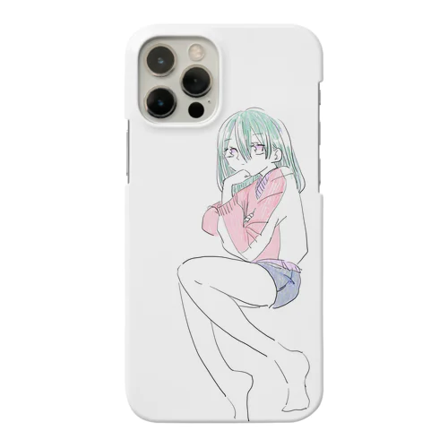 考えてる女の子 Smartphone Case