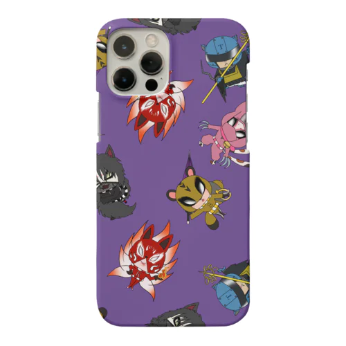 妖怪ヒーローズ『紫』 Smartphone Case