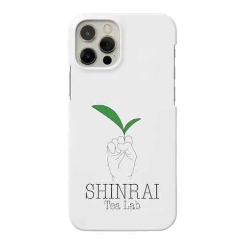 SHINRAI TEA LAB 英ロゴ スマホケース