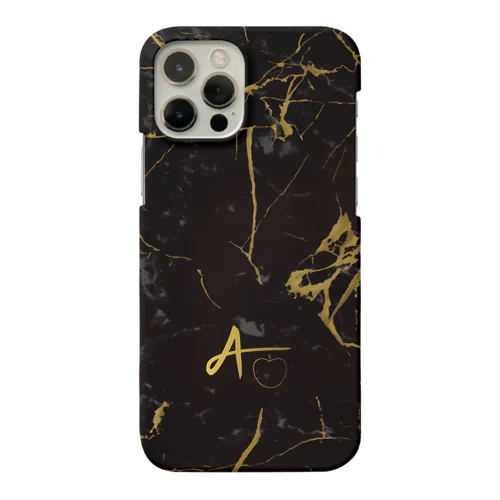 大理石 black gold Smartphone Case