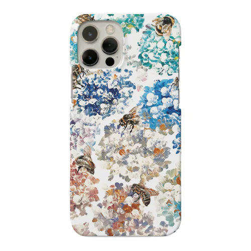 蜂と紫陽花 Smartphone Case