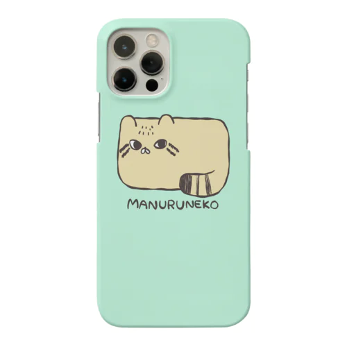 しかくいマヌルネコ グリーン Smartphone Case