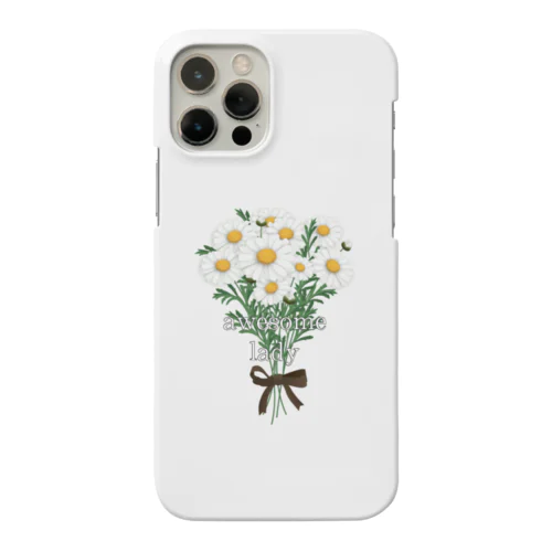 awesome lady -marguerite- Smartphone Case