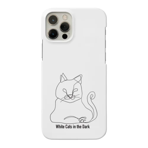 闇の白猫 Smartphone Case