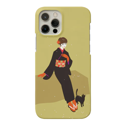 黒にゃー（和） Smartphone Case