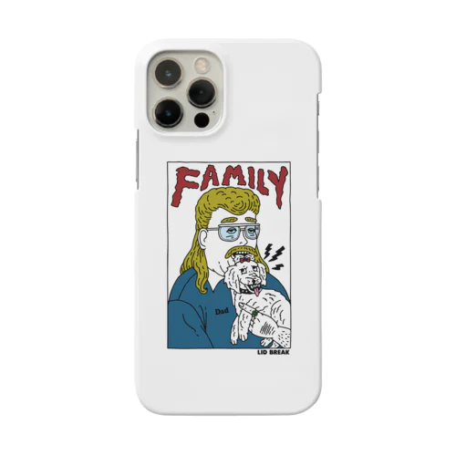 80s family Photo カラーバーション Smartphone Case